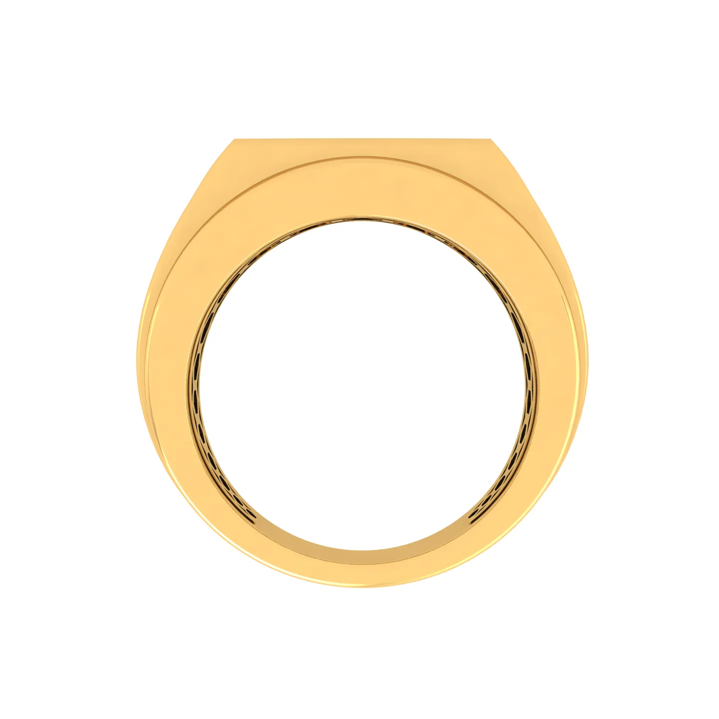 1 ctw Round Lab Grown Diamond Men's Ring