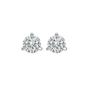 18KT WHITE GOLD DIAMOND (5/8CTW) EARRING