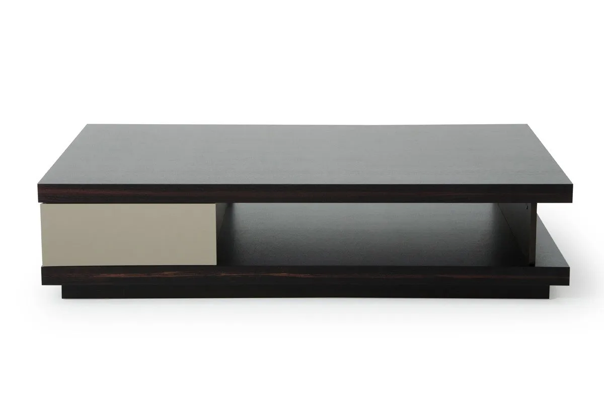 A&X Caligari Modern Oak & Grey Gloss Coffee Table