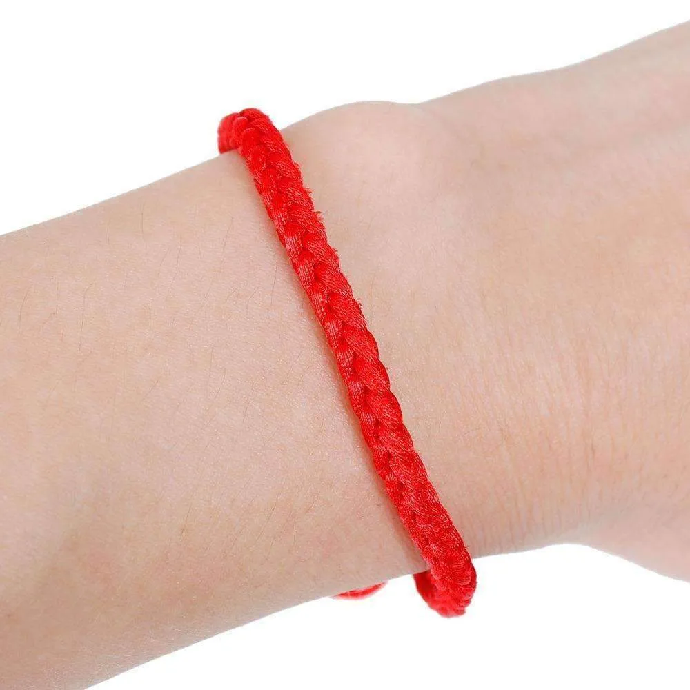 Adjustable Lucky Chinese Braided Red String Bracelet