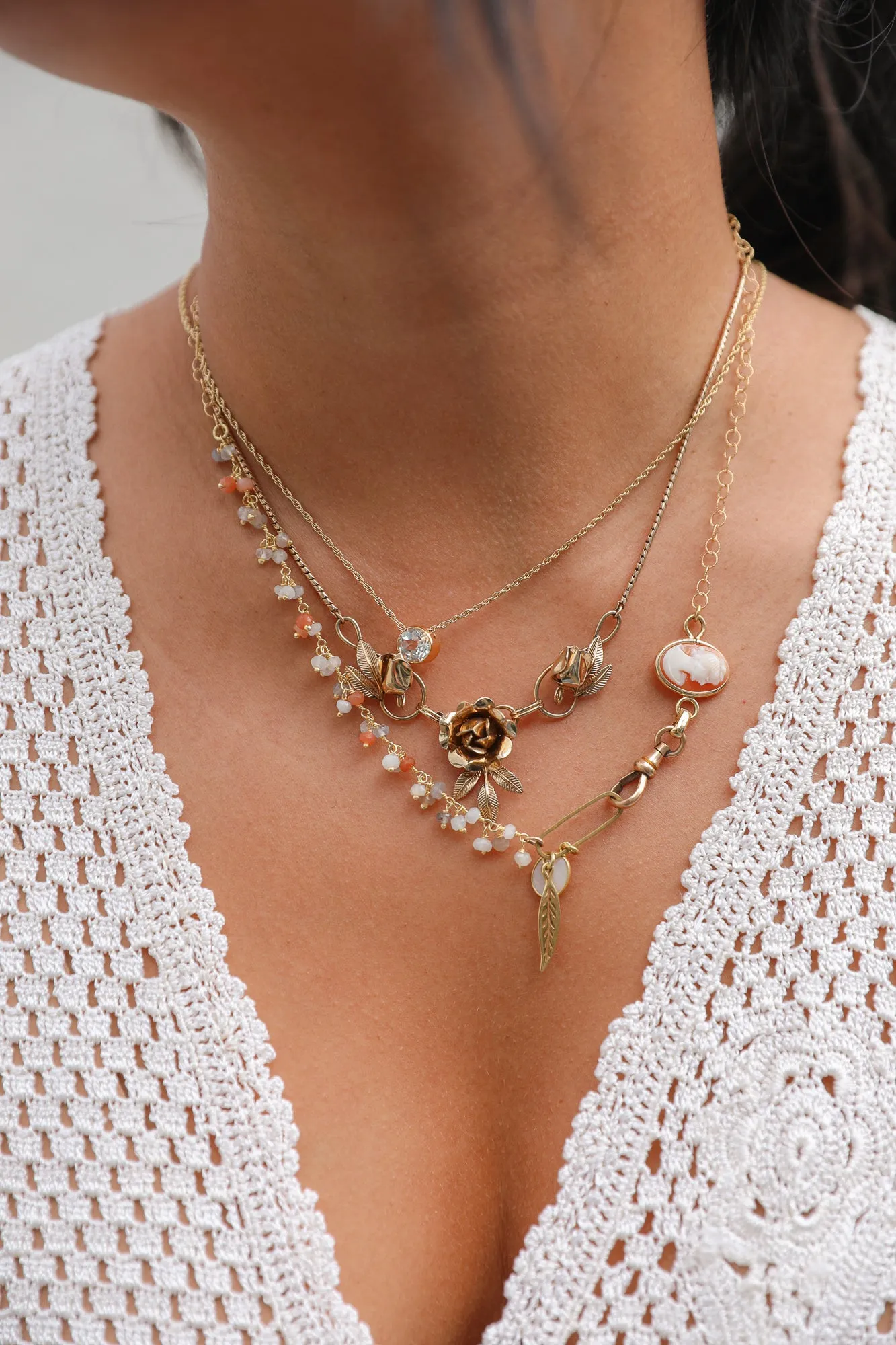 Alma Topaz Necklace