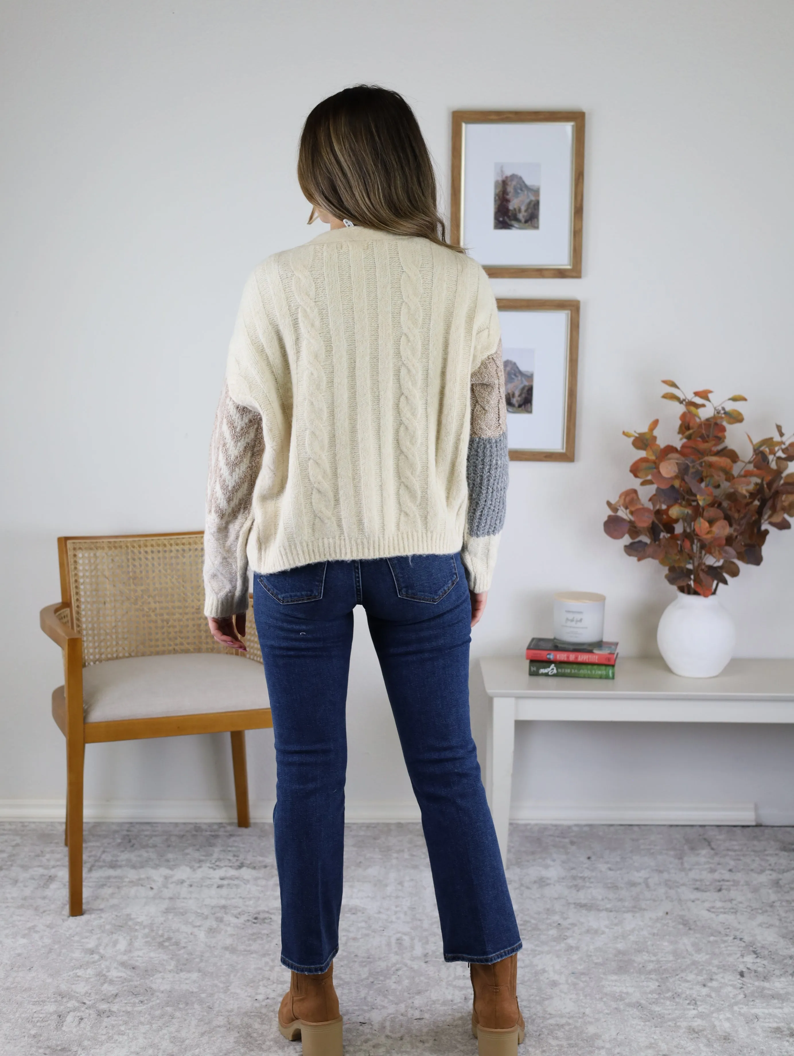 Annex Patchwork Cardigan