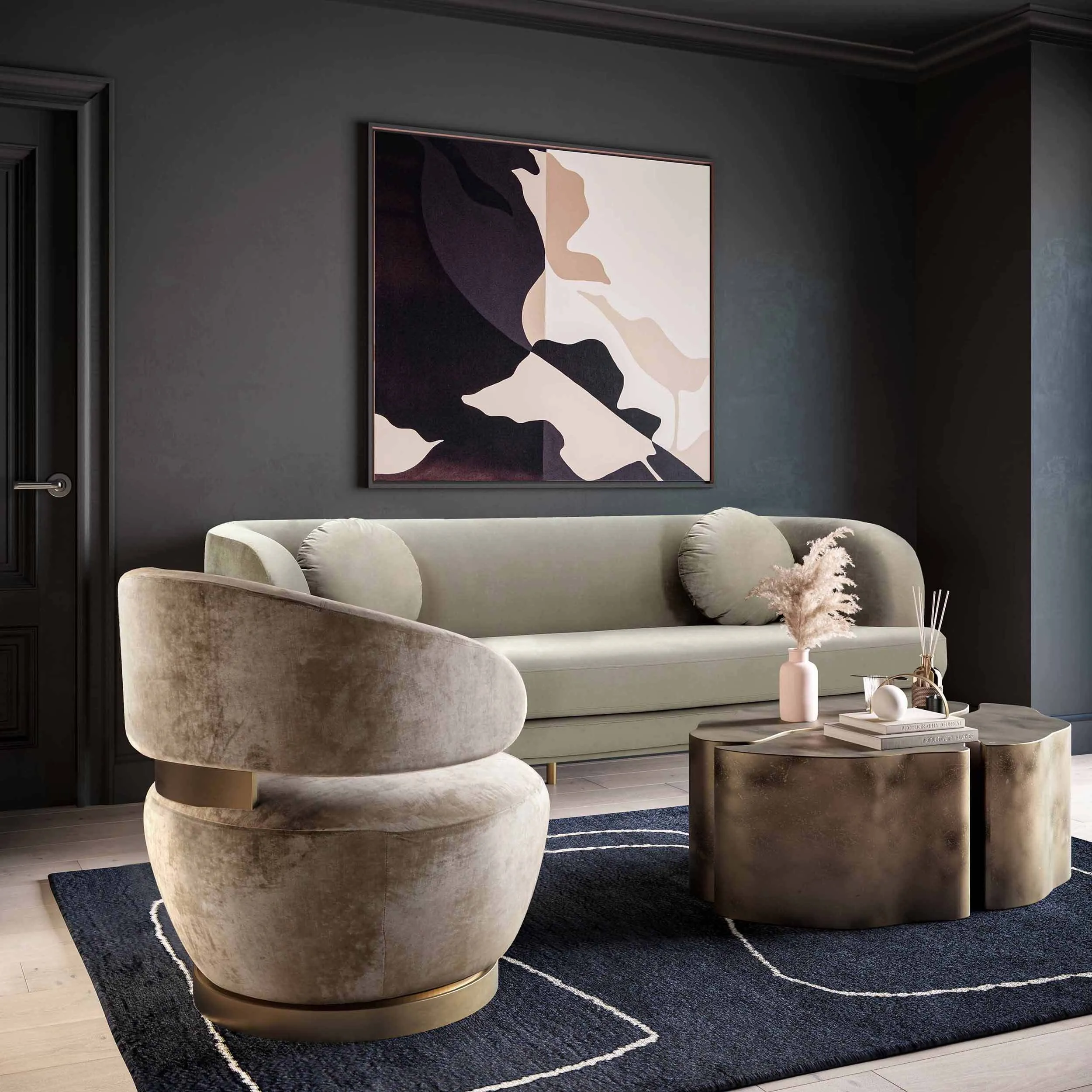 Austin Chair, Champagne