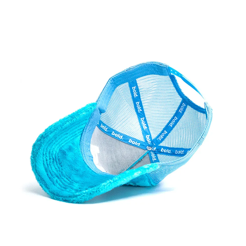 bold. Trucker Cap Blue