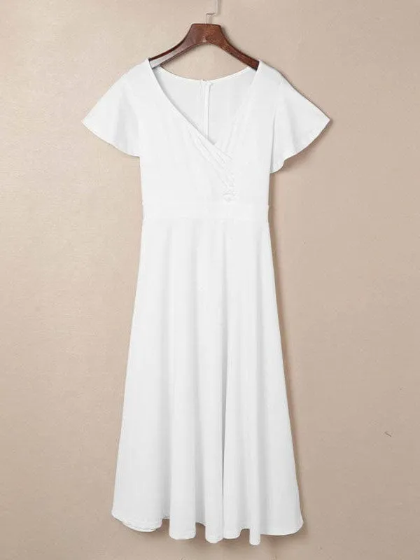 Casual Elegant Midi Dress