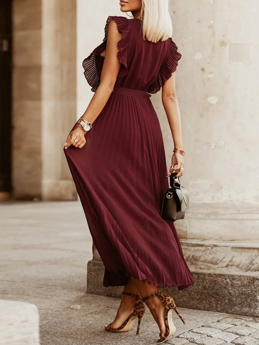 Casual Elegant Midi Dress