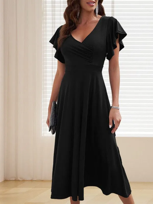 Casual Elegant Midi Dress