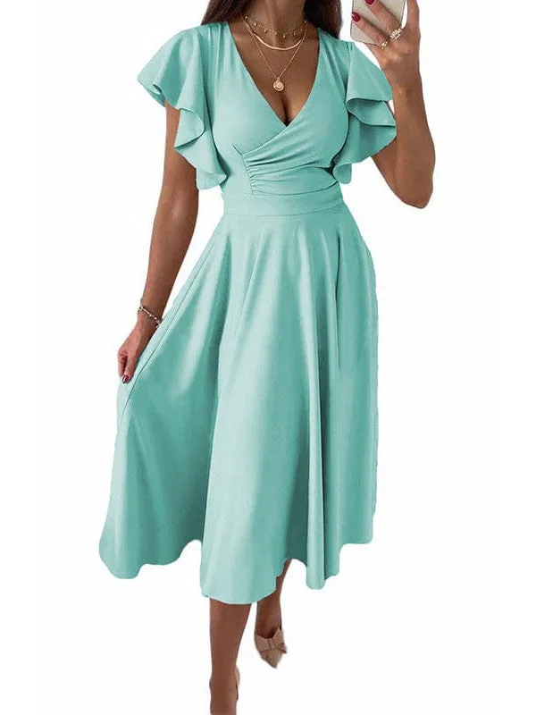 Casual Elegant Midi Dress