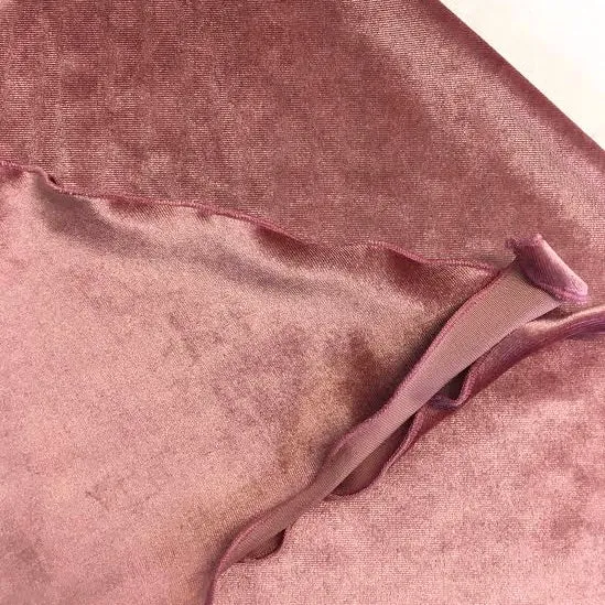 Chemo Head Scarf Headscarf Velvet Vintage Pink