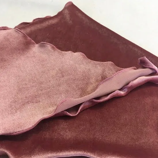 Chemo Head Scarf Headscarf Velvet Vintage Pink