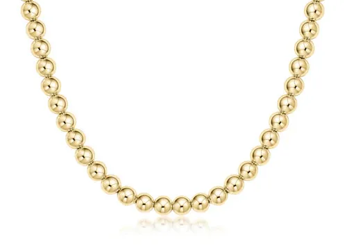 Choker Classic Gold 6mm Bead