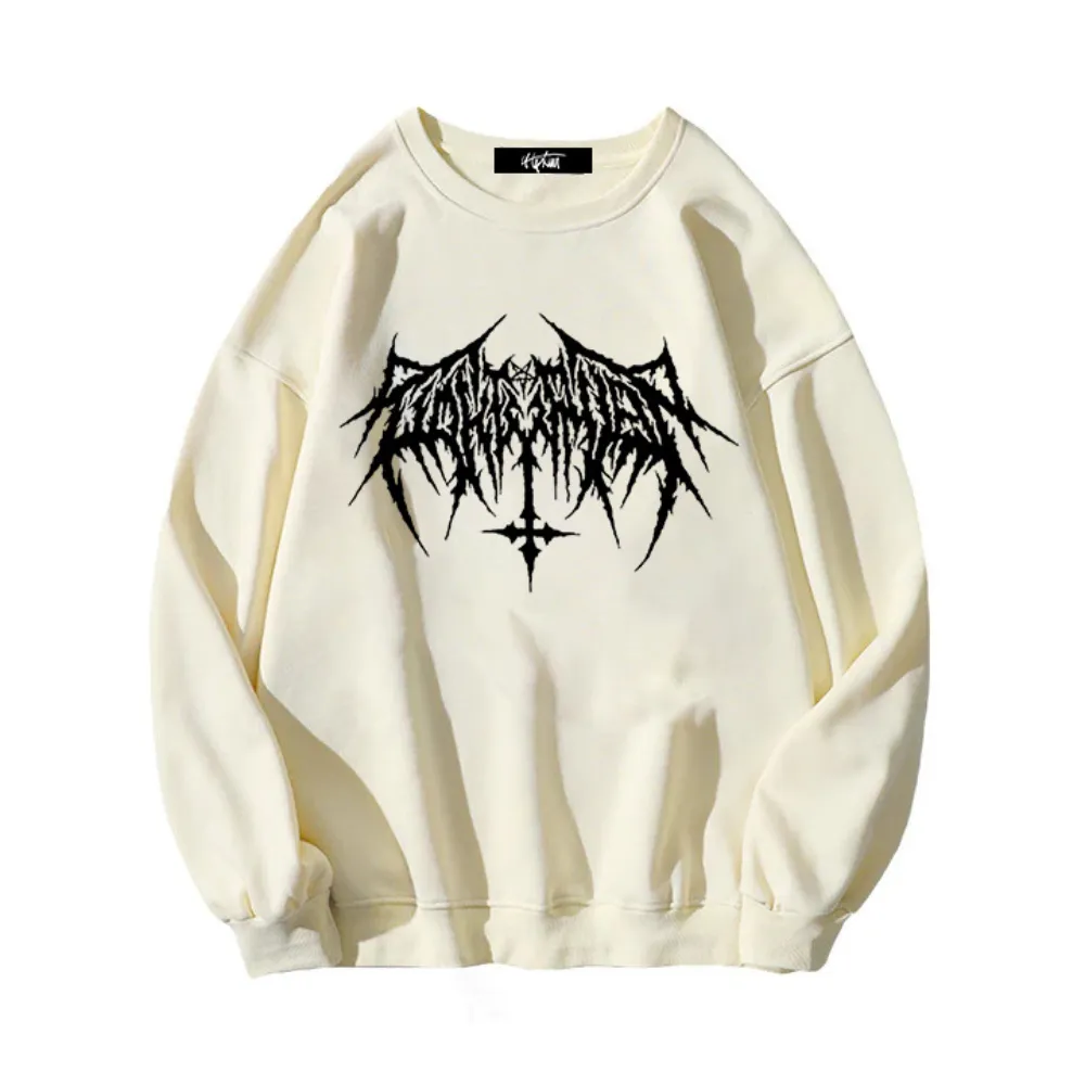 “Dark style cool devil wings trendy print” Sweatshirt