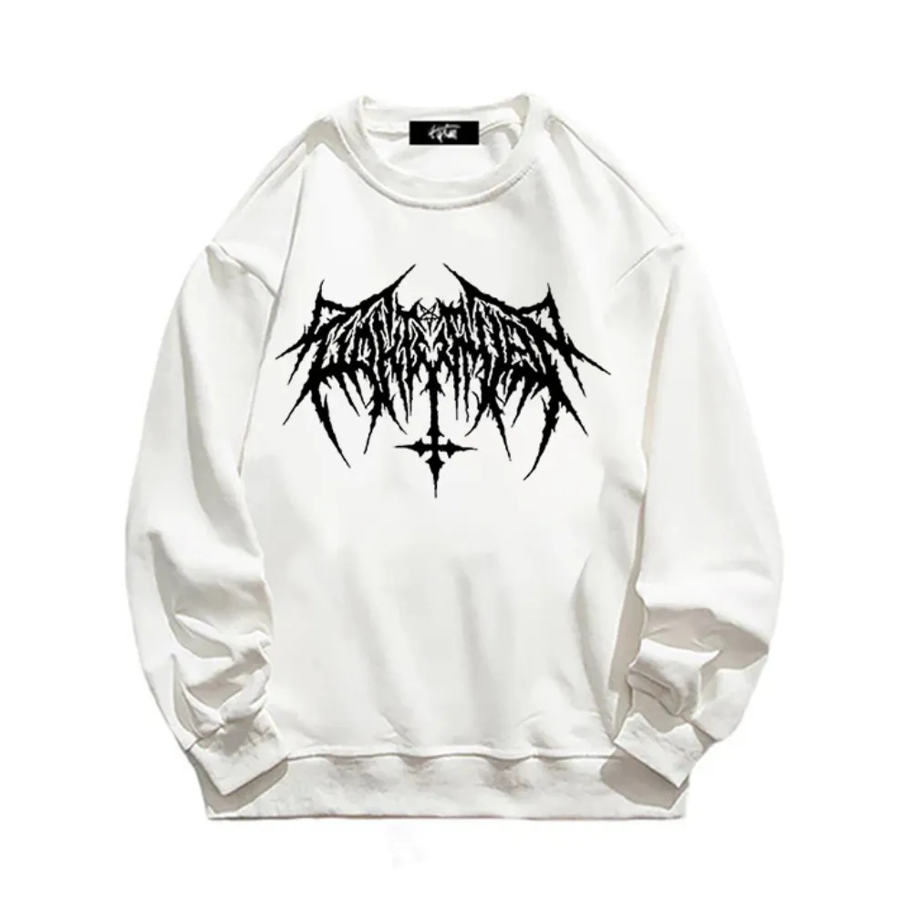 “Dark style cool devil wings trendy print” Sweatshirt