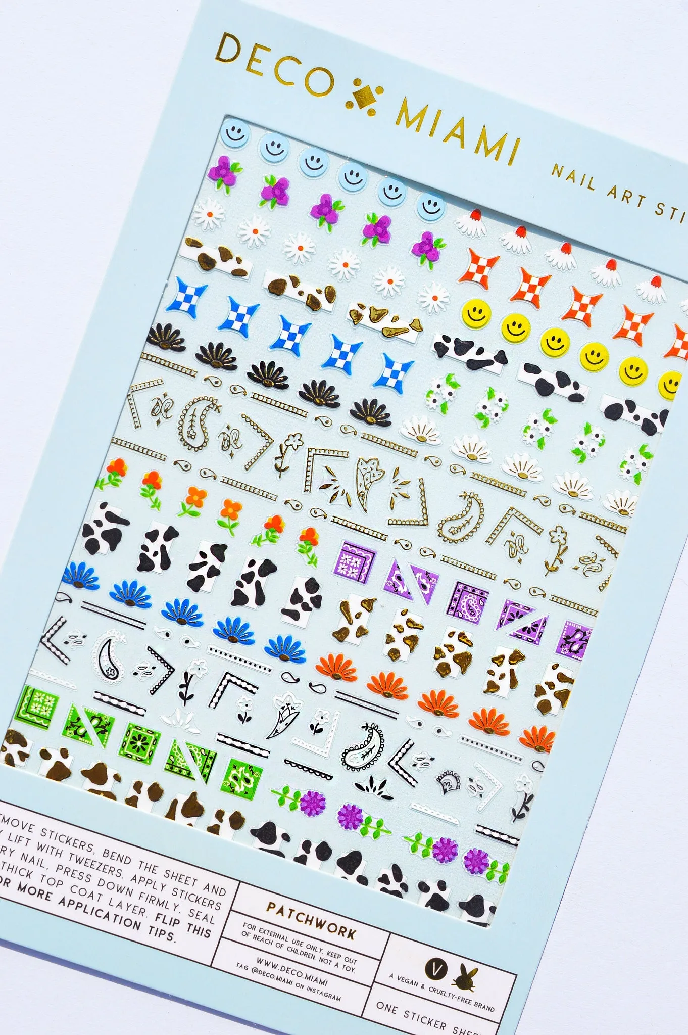Deco Miami - Patchwork Nail Stickers