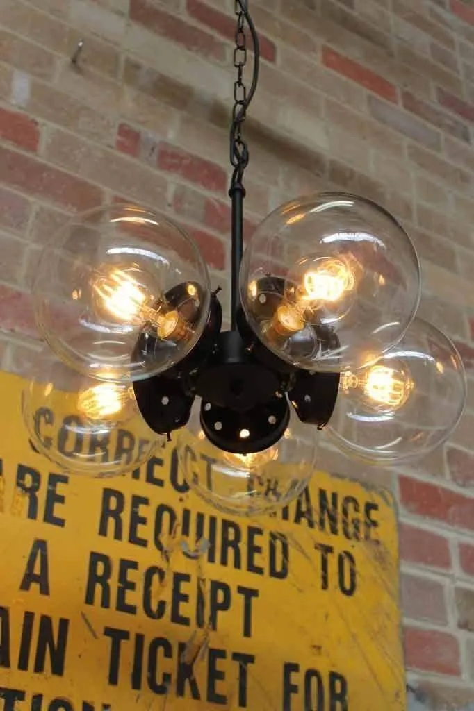 Diner Glass Ball Pendant