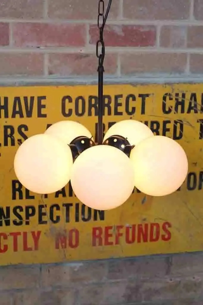 Diner Glass Ball Pendant