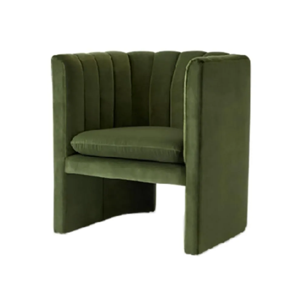 Edwick Armchair, Velvet