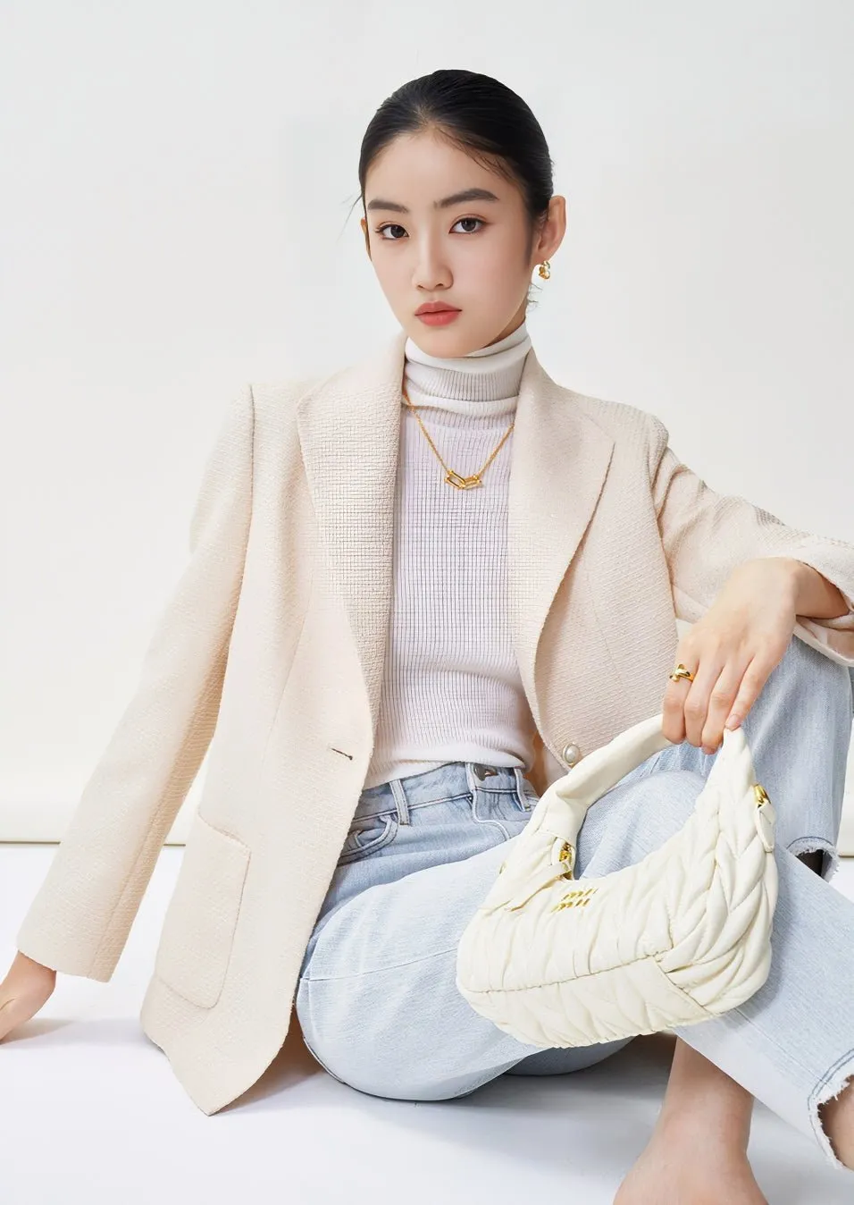 ELEGANT CHIC SLIM BLAZER