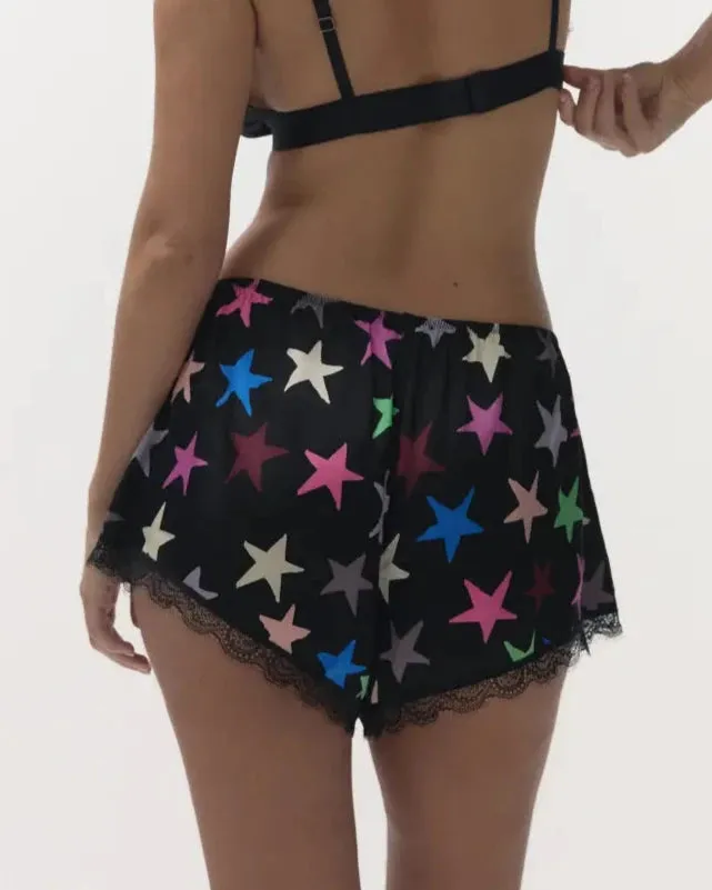 Elegant pyjama shorts - APOLLO BLACK