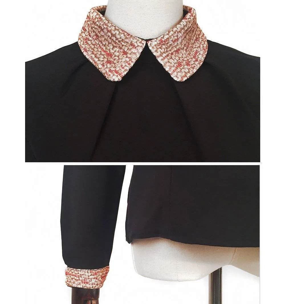 Elegant slim long-sleeve (US 4-14)