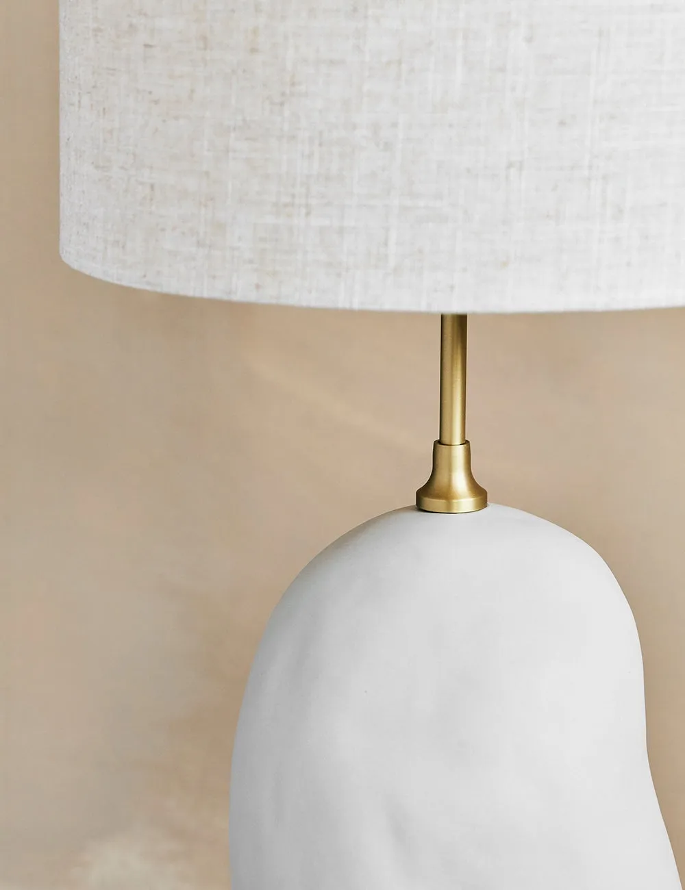 Ferm Living Hebe Large Natural Floor Lamp