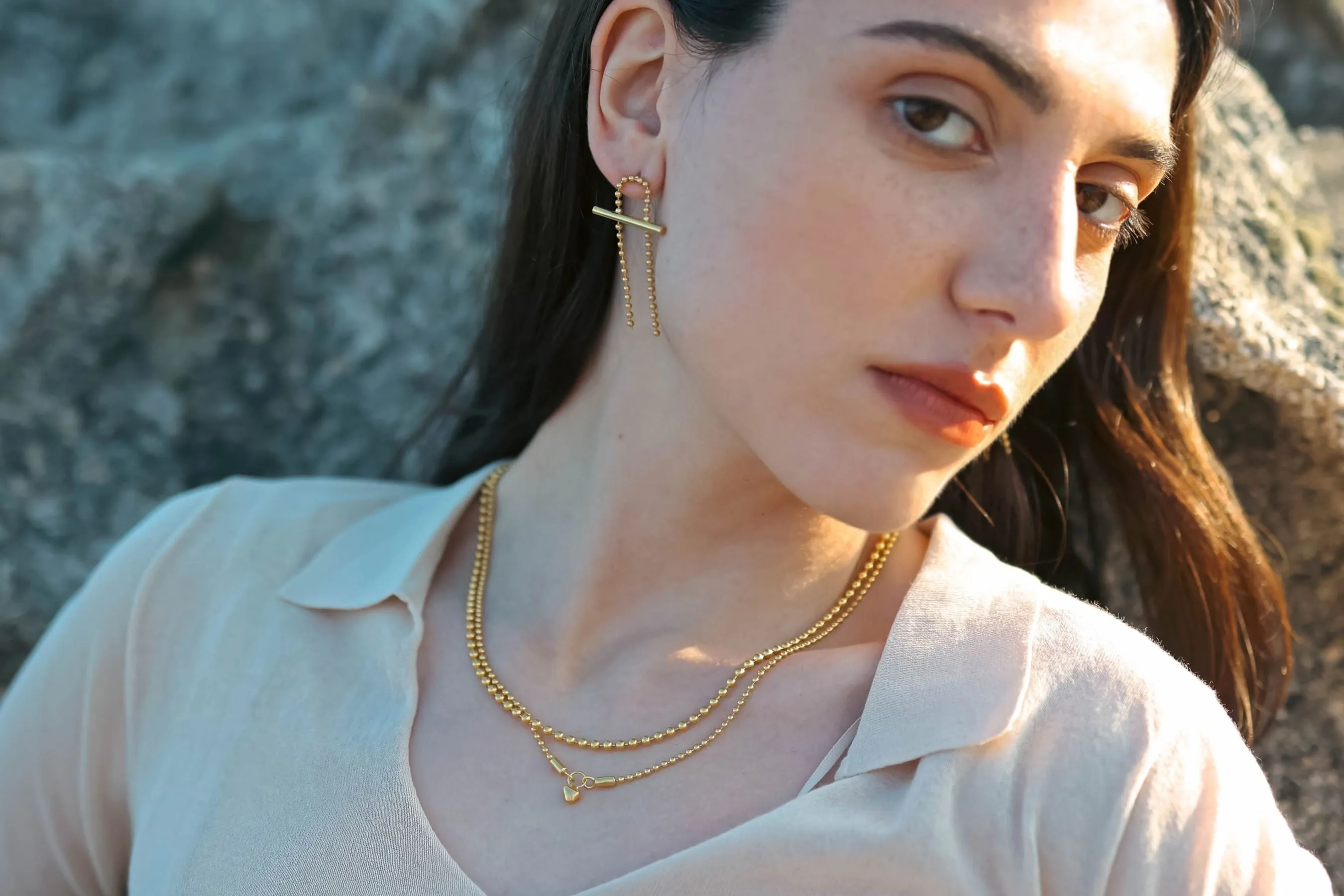 Flash Large Gold Chain