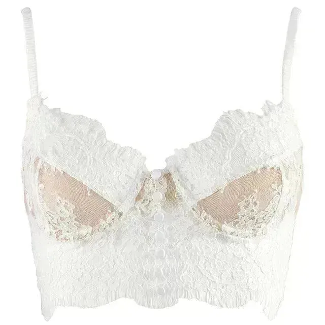 French Charming Lace Lingerie Set