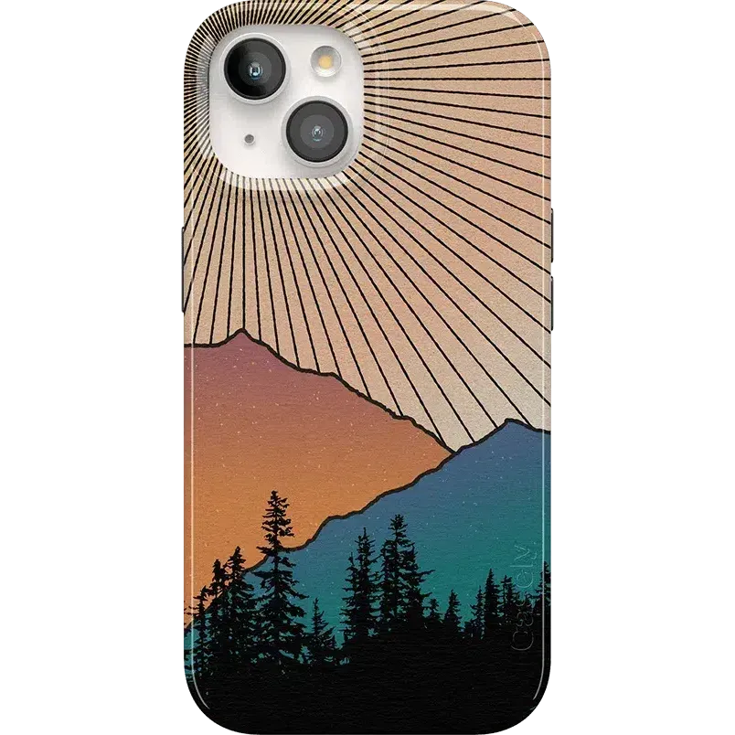 Golden Hour | Mountain Sunset Case