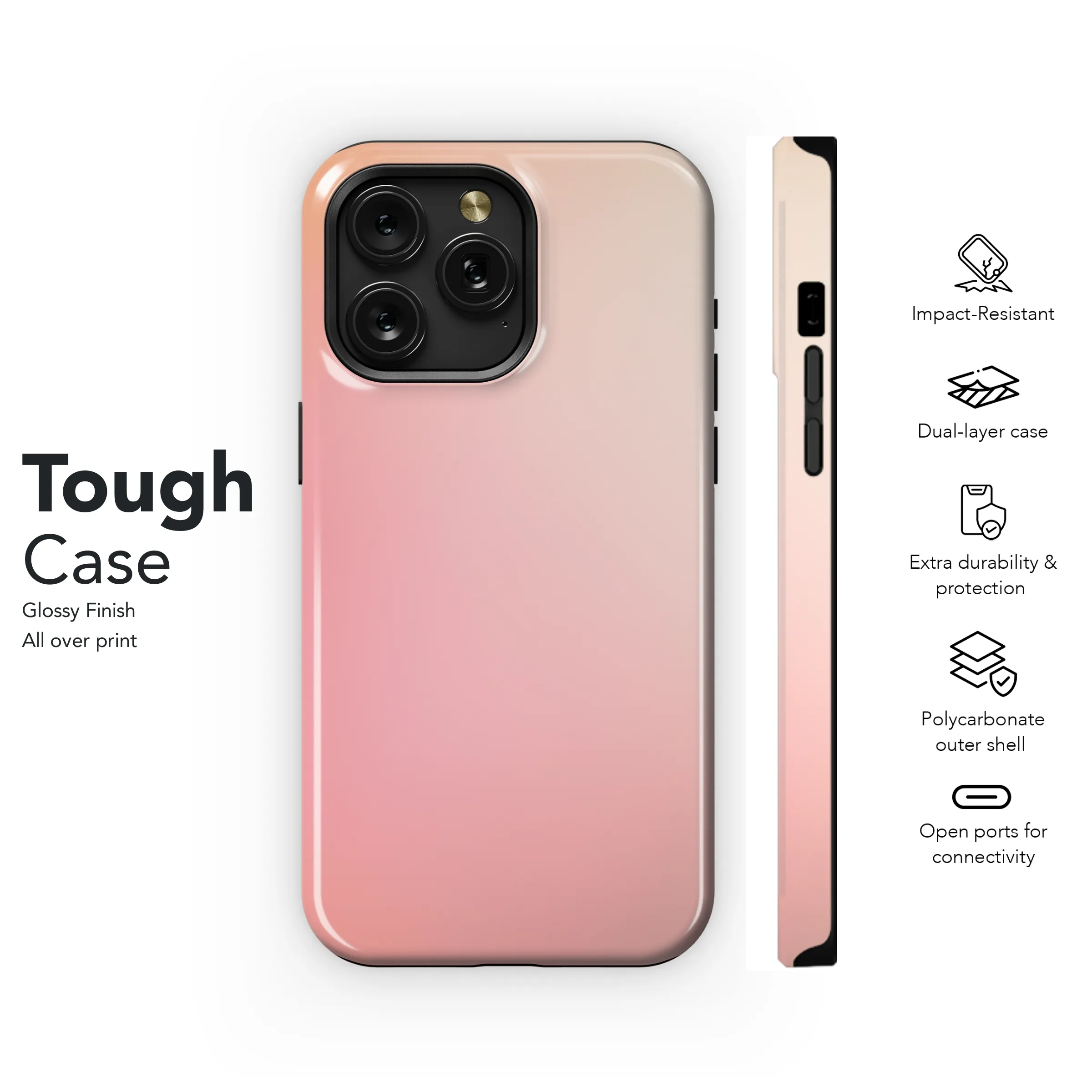 Graffiti Background Neon Purple Blurred Phone Case iPhone Samsung Cover Pixel 2392