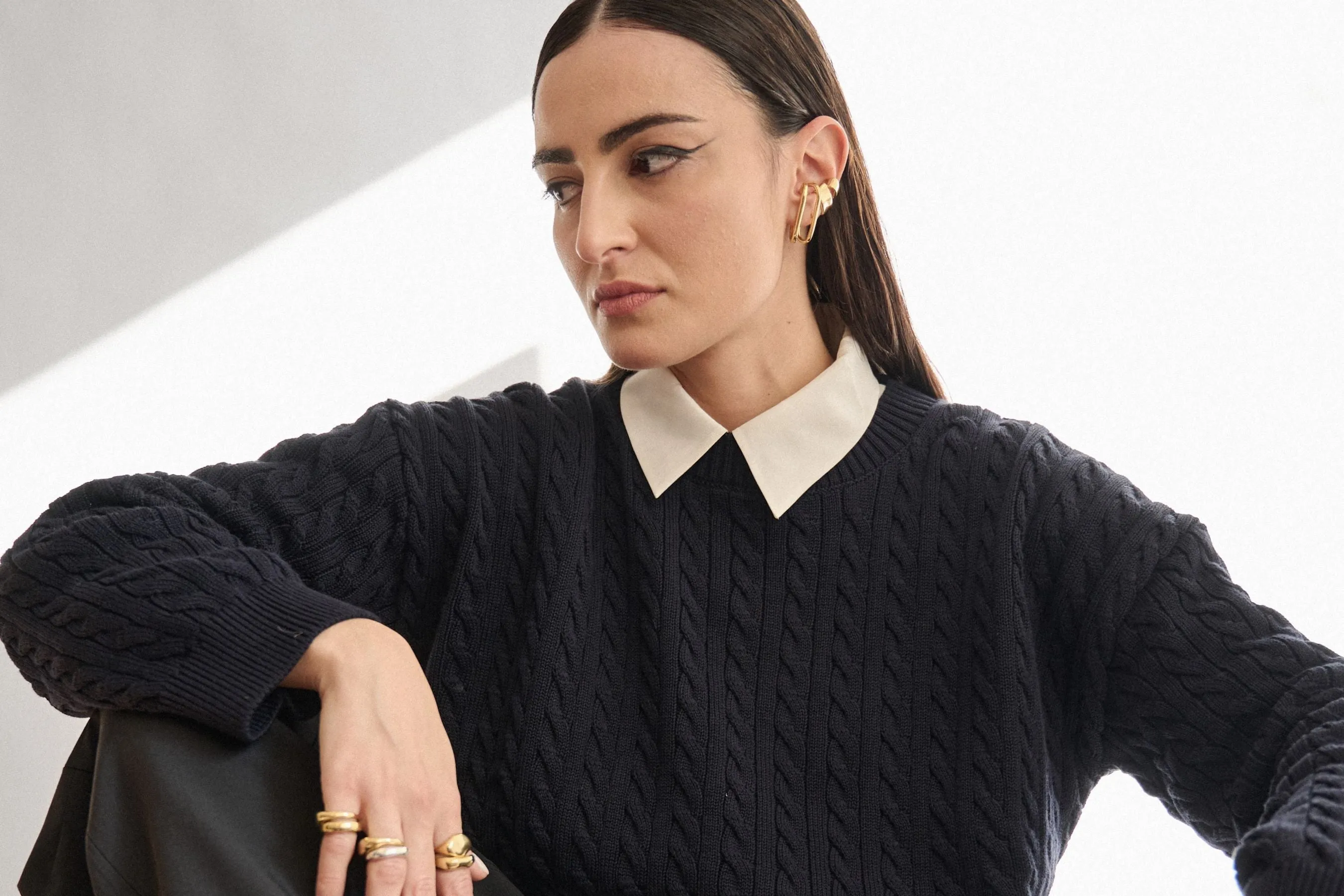 Ground Chaky Gold Ring