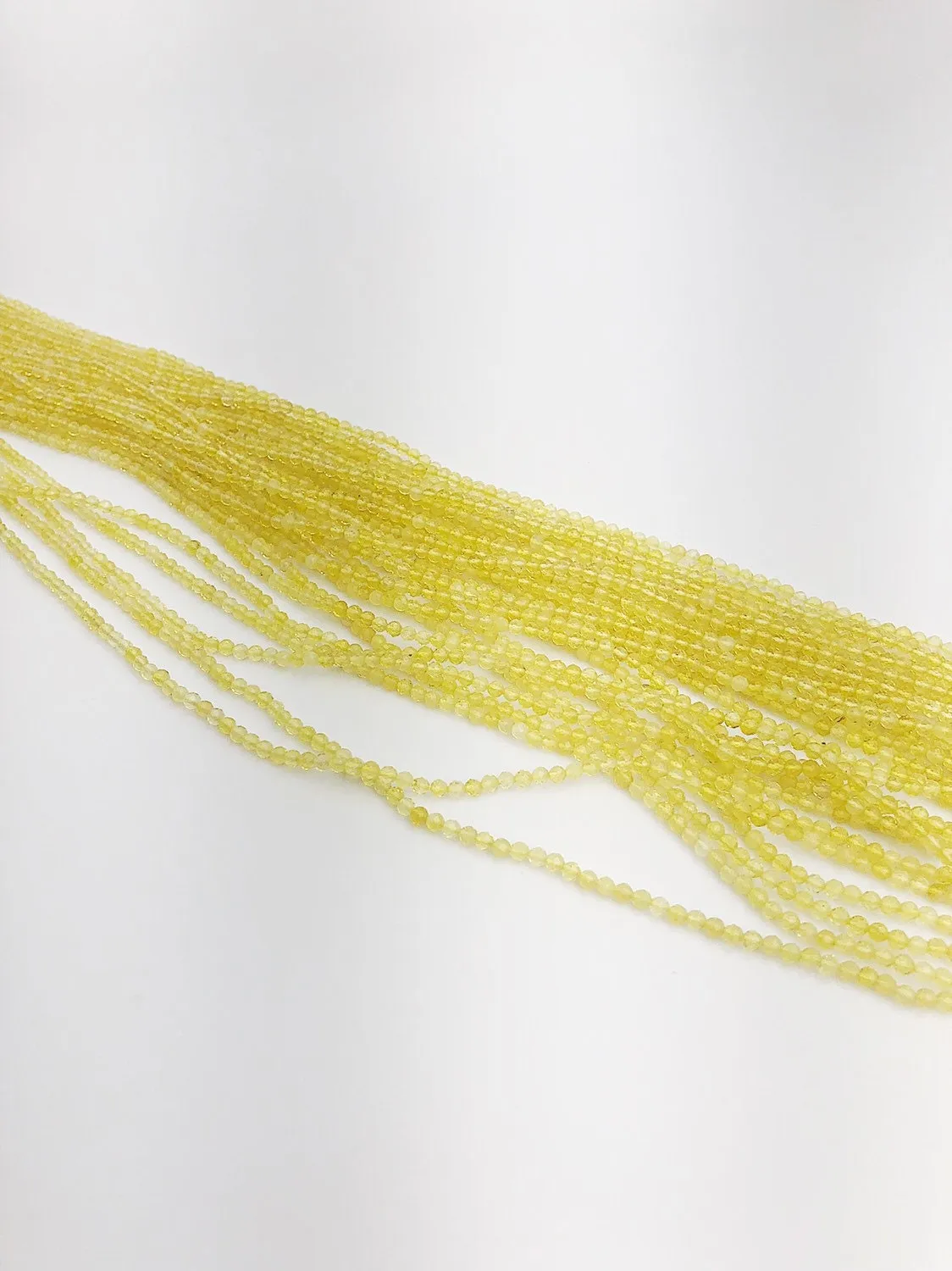 HALF OFF SALE - Yellow Opal Gemstone Beads, Full Strand, Semi Precious Gemstone, 13"