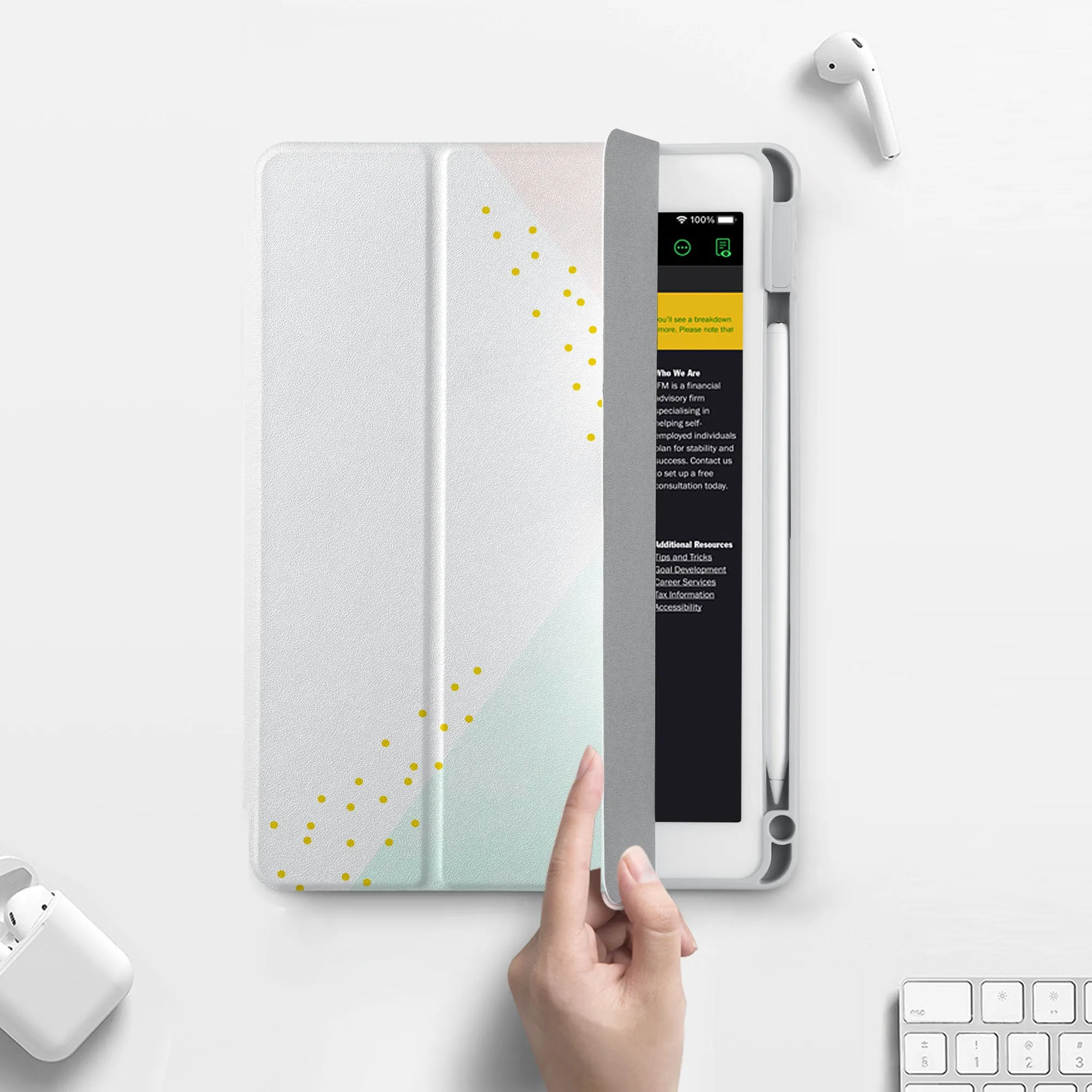 iPad 360 Elite Case - Simple Scandi Luxe