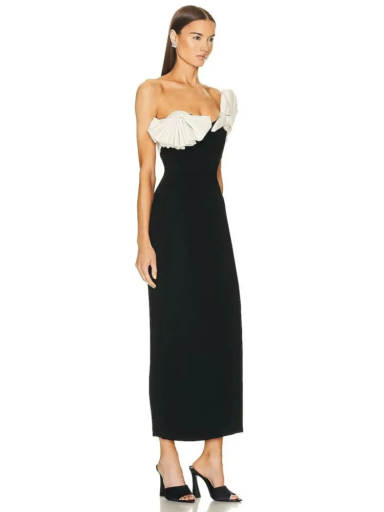 Lavina ruffled dress