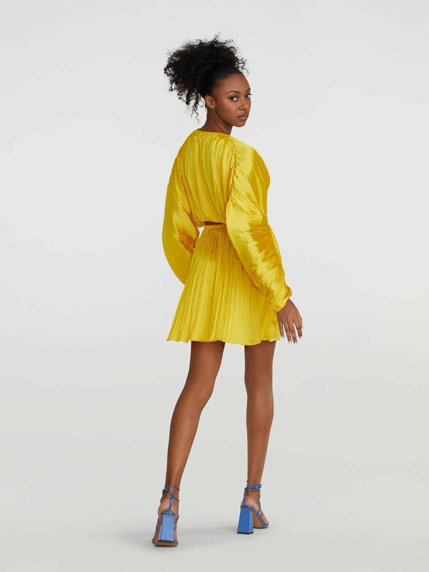 Monifa Puff-Sleeve Crop Top