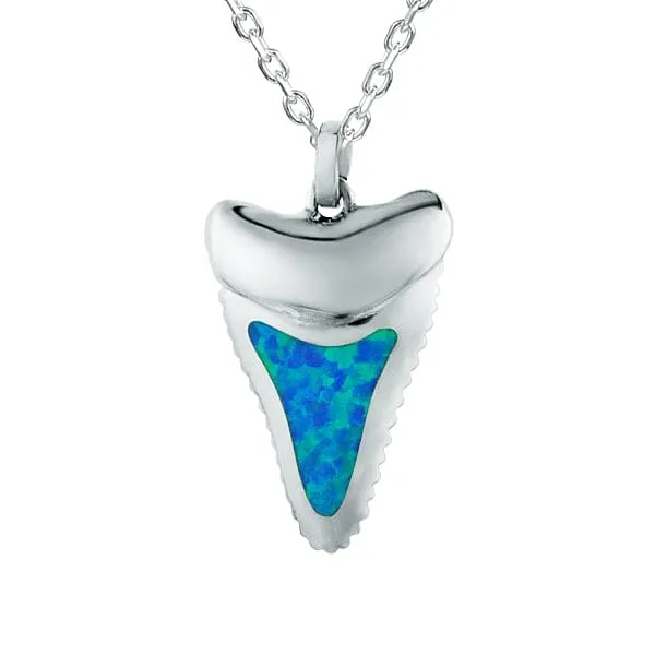 Opal Warrior Mano Tooth Pendant