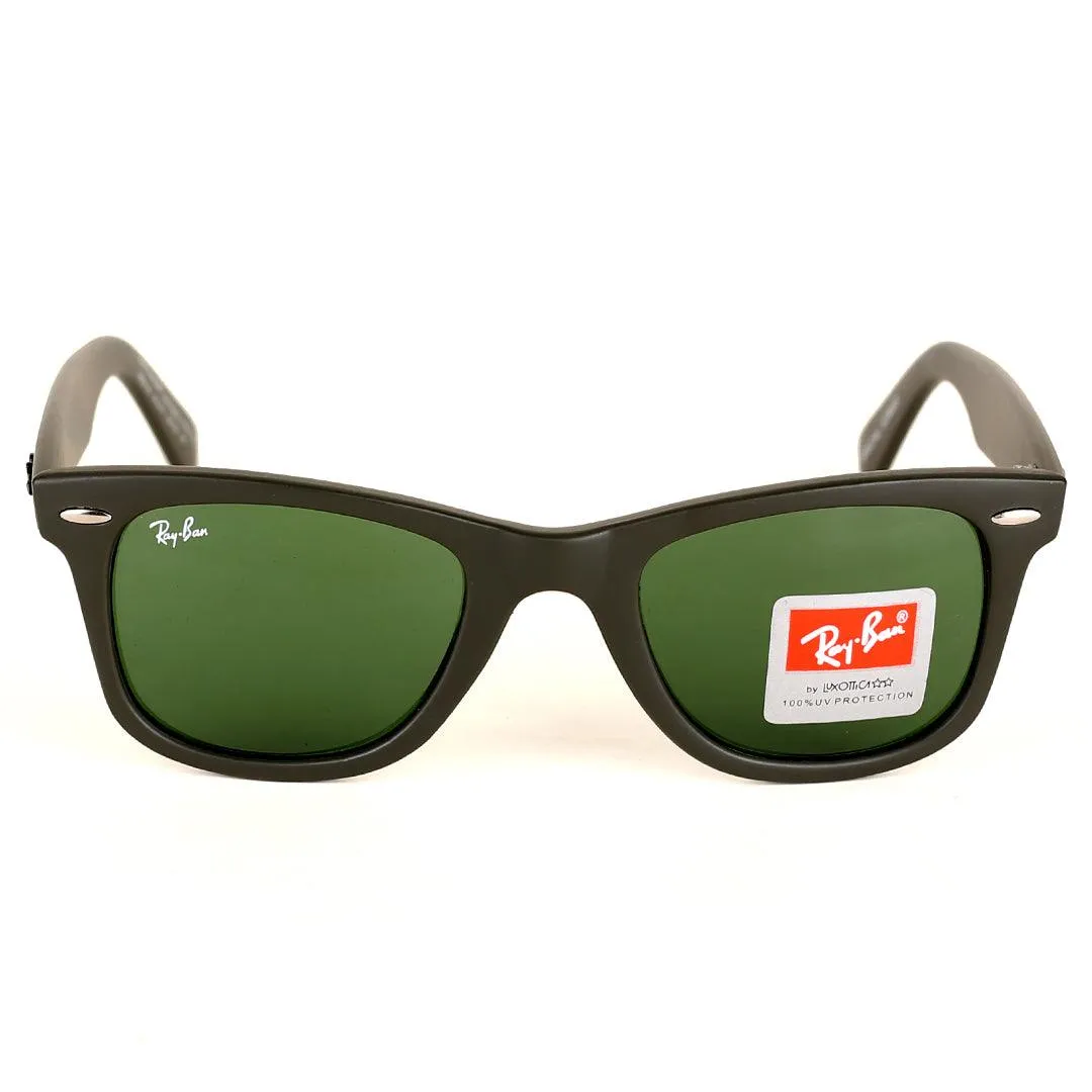 Ray-Ban New Wayfarer Flight Sunglasses Green Classic