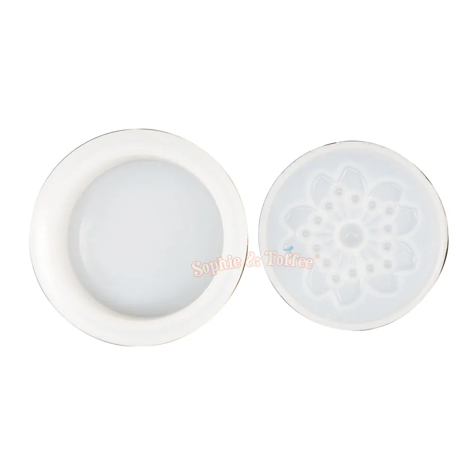 Sakura Trinket Box Silicone Mold