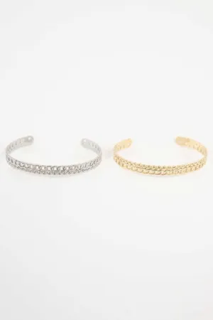 Sequenced Cuff Bracelet