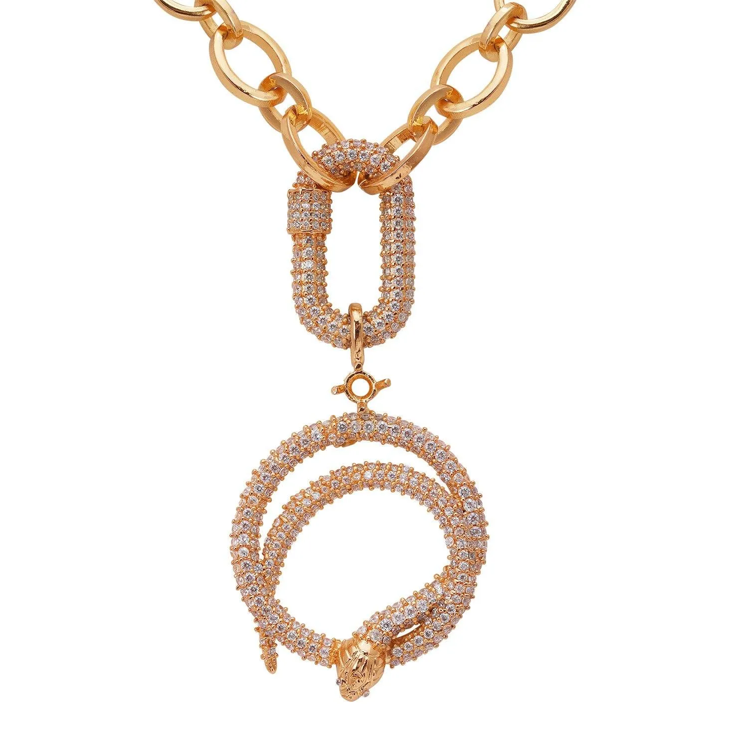 Serpent Twine Pendant