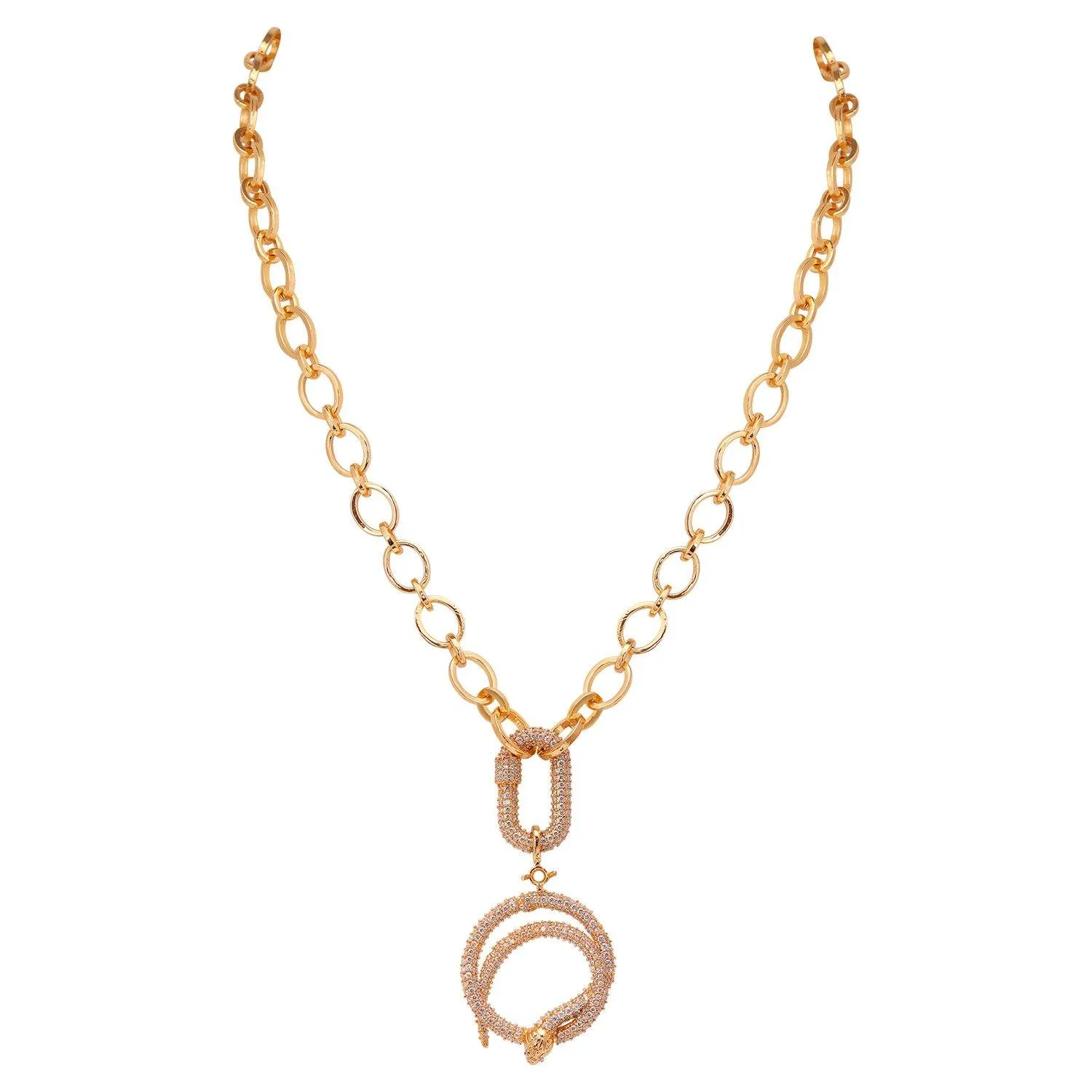 Serpent Twine Pendant