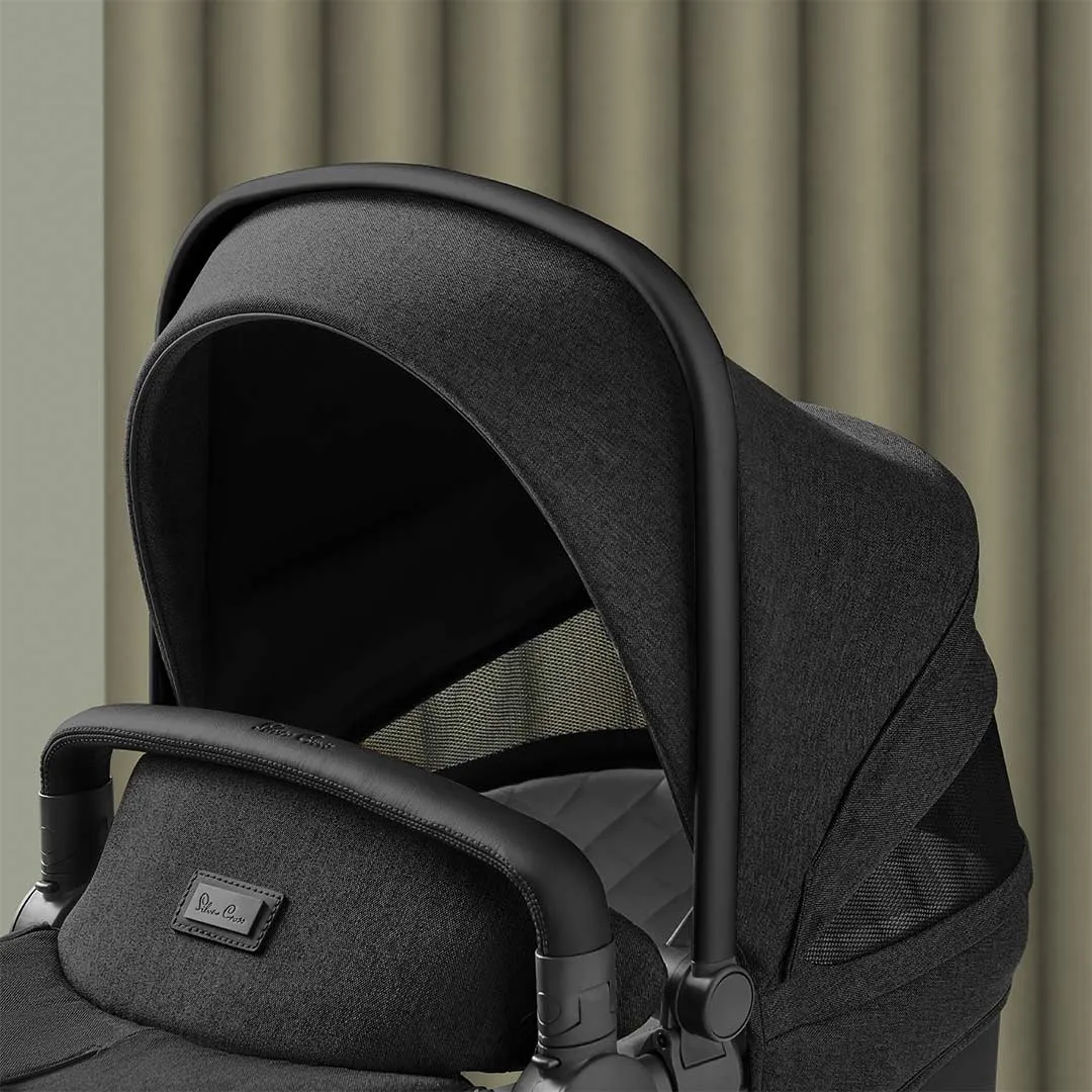 Silver Cross Wave Carrycot 2023 - Onyx