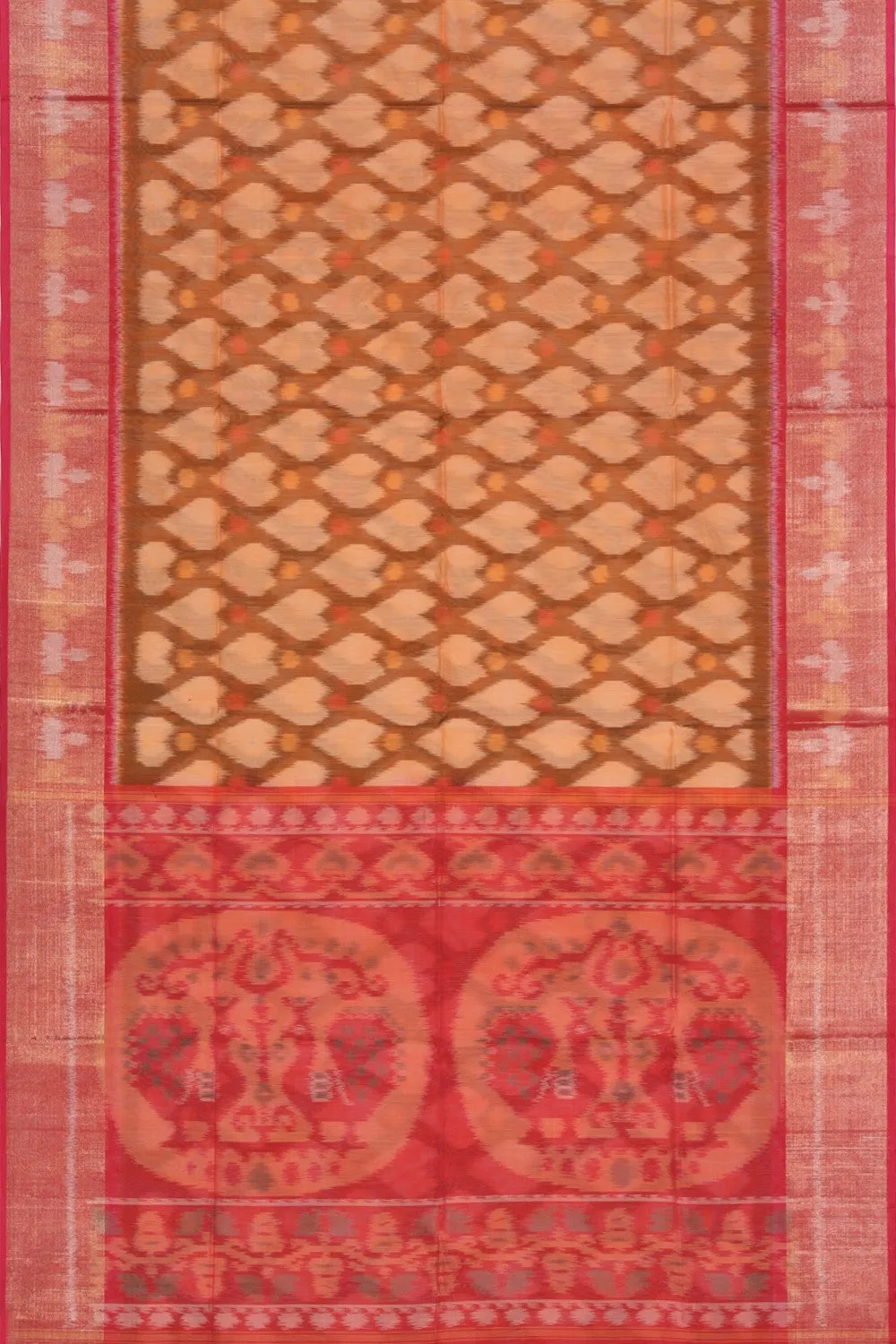 Simple Elegant Ikat Saree