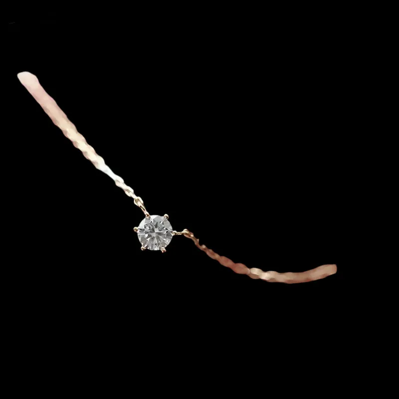 Solitaire Pendant Necklace
