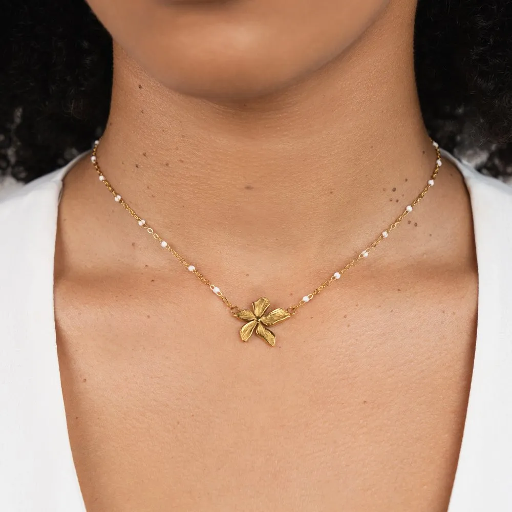 ‘Spring Bloom’ Bead Necklace