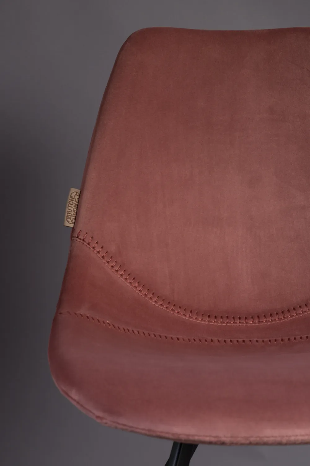 Velvet Upholstered Dining Chairs (2) | Dutchbone Franky