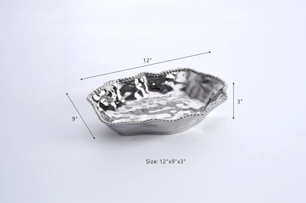 Verona - Silver - Serving Bowl