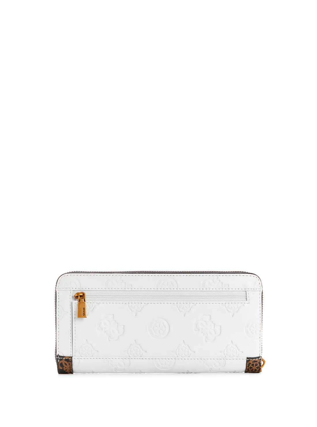 White Logo Multi Abey Large Wallet
